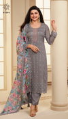 Apoorva By Vinay Kuleesh Organza Designer Salwar Suits Wholesale Price In Surat